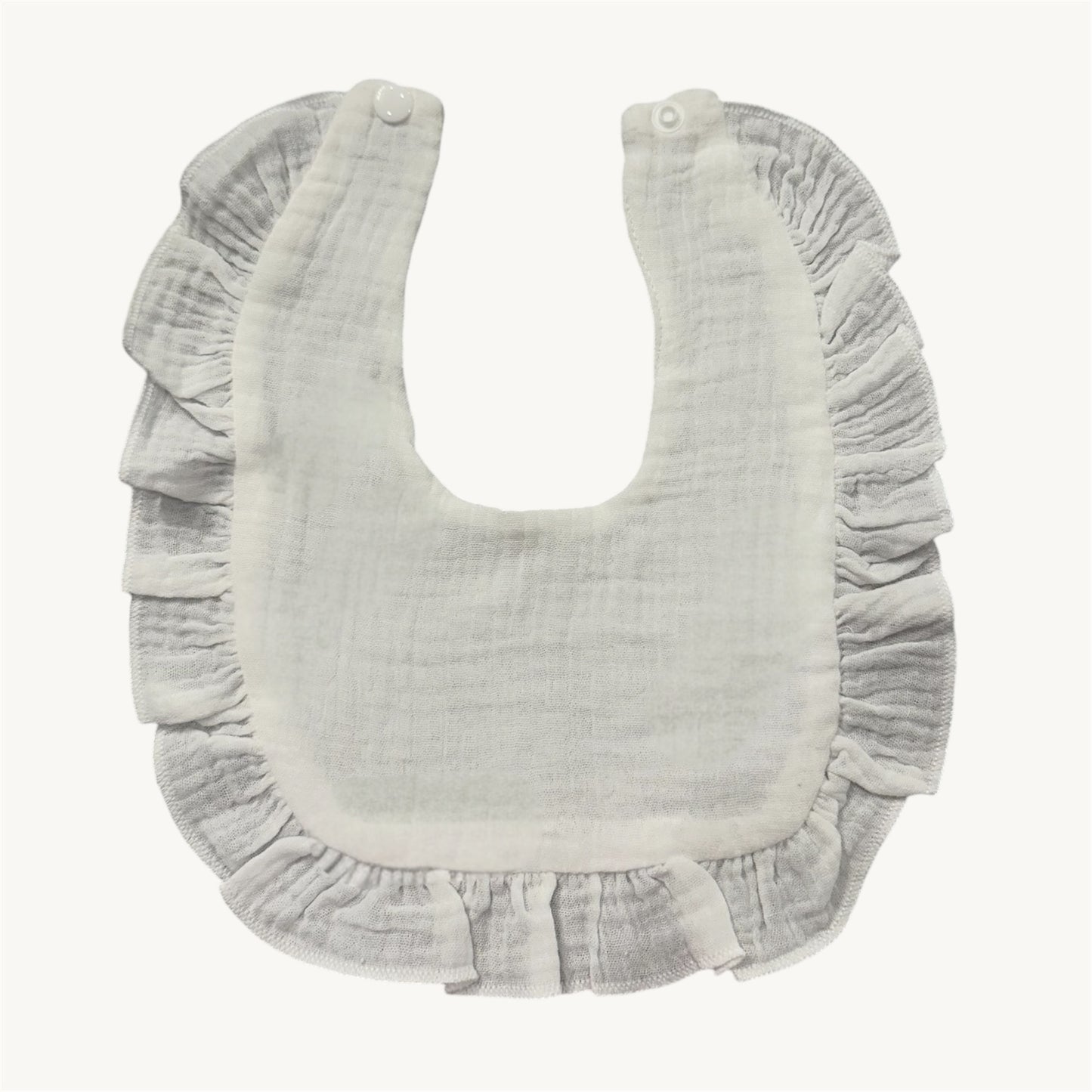 Tiny Treasures Ruffle Bib